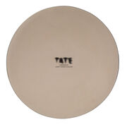 Black ceramic starter plate